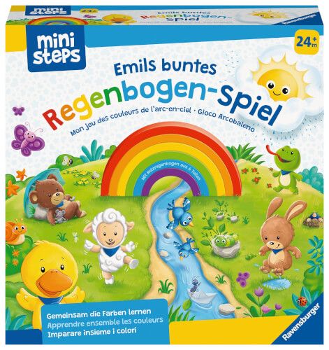 Ravensburger® ministeps - Emils buntes Regenbogen-Spiel