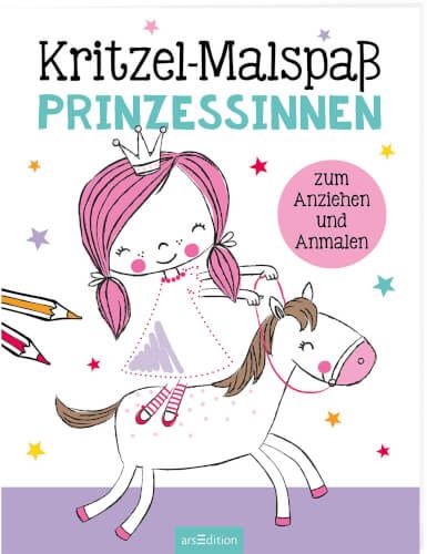 ars Edition - Kritzel-Malspaß Prinzessinnen
