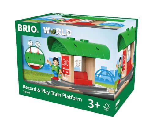 BRIO® World - Bahnhof mit Aufnahmefunktion