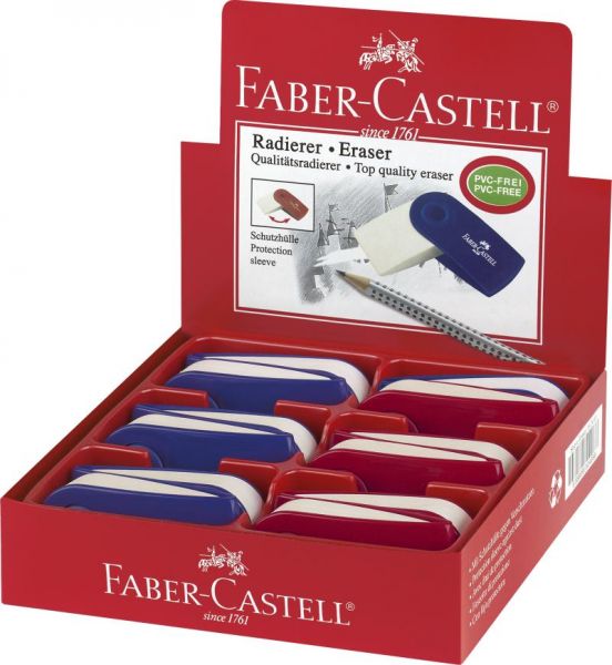 Faber-Castell - Sleeve Radierer, sortiert