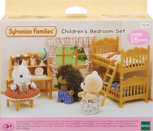 Sylvanian Families - Landhaus Kinderzimmer mit Stockbett