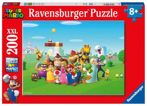 Ravensburger® Puzzle XXL - Super Mario Abenteuer, 200 Teile