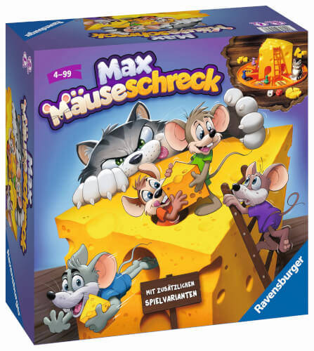 Ravensburger® Spiele - Max Mäuseschreck | Teddy Toys Kinderwelt