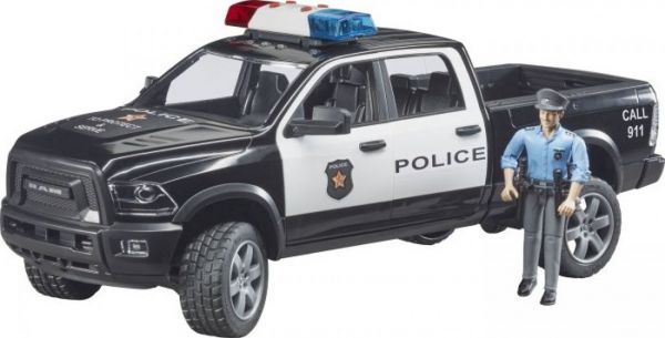 Bruder - RAM 2500 Polizei Pickup mit Polizist