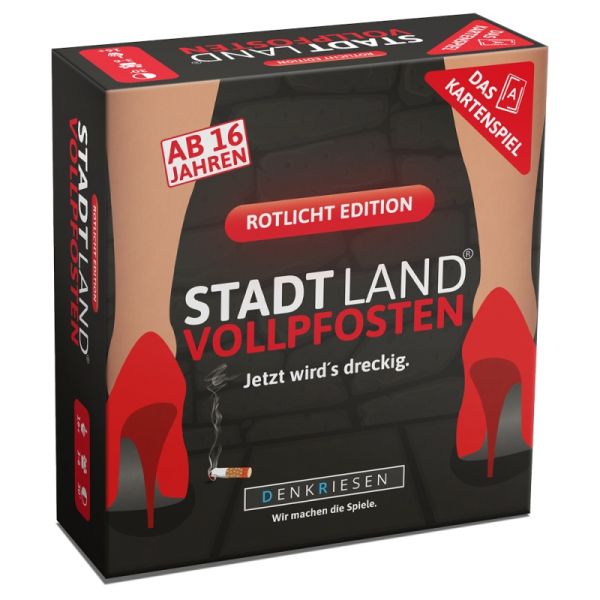 STADT LAND VOLLPFOSTEN® Das Kartenspiel - Rotlicht Edition