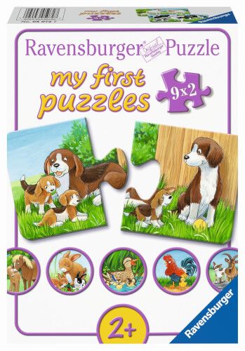 Ravensburger® My First Puzzle - Tierfamilien auf dem Bauernhof