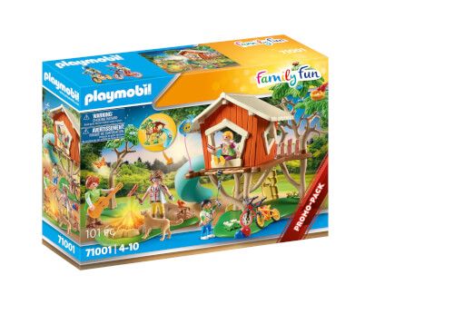 PLAYMOBIL® Family Fun - Abenteuer-Baumhaus mit Rutsche