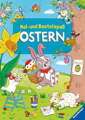Ravensburger® Bücher - Mein bunter Mal- und Bastelspaß Ostern
