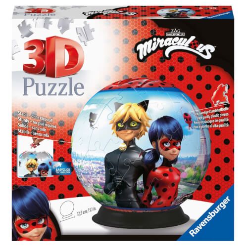 Ravensburger® 3D Puzzle - Miraculous, 72 Teile