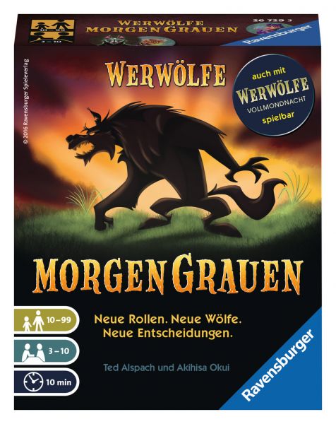 Ravensburger® Spiele - Werwölfe MorgenGrauen