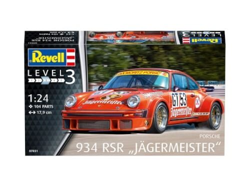 Revell Modellbau - Porsche 934 RSR "Jägermeister"