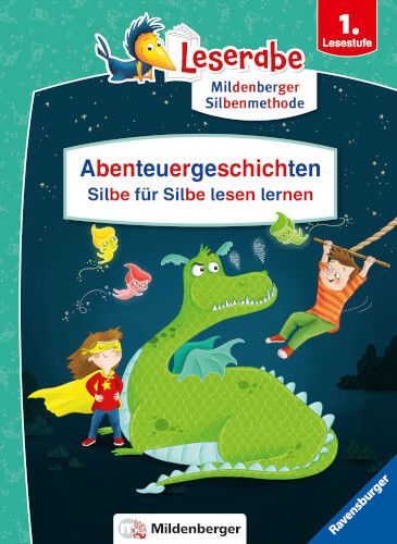 Ravensburger® Leserabe - Abenteuergeschichten, Silbe für Silbe lesen lernen