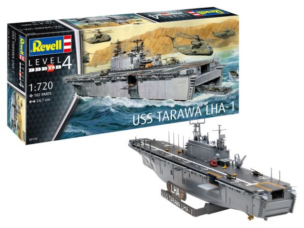 Revell Modellbau - Assault Ship USS Tarawa LHA-1