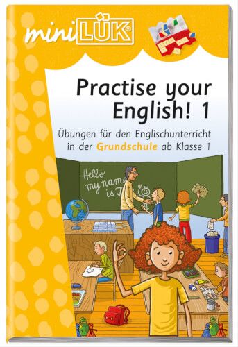miniLÜK® - Practise your English Step 1, 1.Klasse