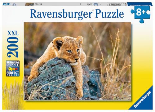 Ravensburger® Puzzle XXL - Kleiner Löwe, 200 Teile