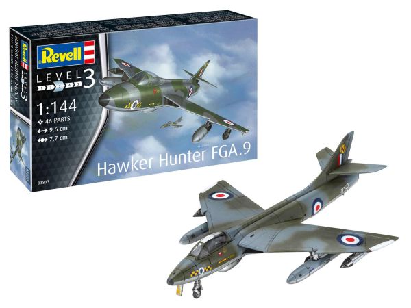 Revell Modellbau - Hawker Hunter FGA.9