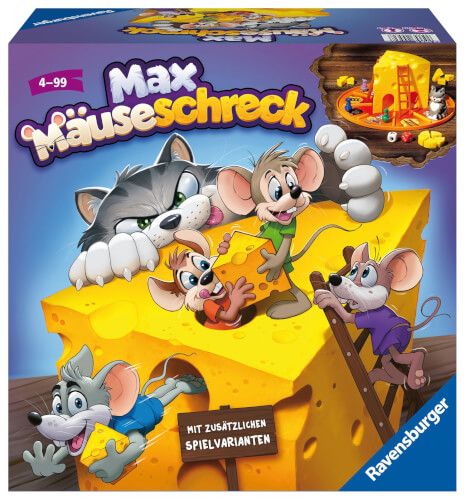 Ravensburger® Spiele - Max Mäuseschreck