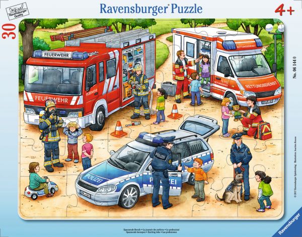 Ravensburger® Puzzle - Spannende Berufe, 30 Teile