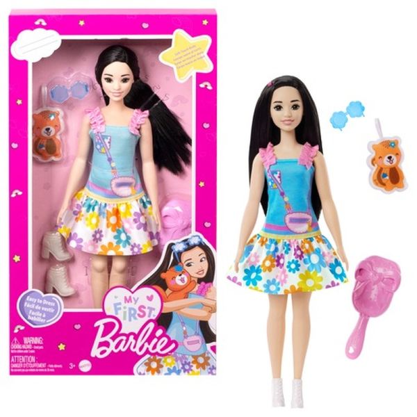 Barbie® My First Barbie - Renee-Puppe mit Plüschfuchs