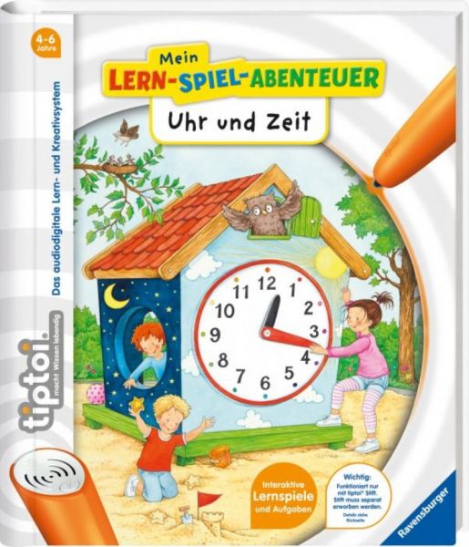 Ravensburger® tiptoi® Mein Lern Spiel Abenteuer - Uhr und Zeit