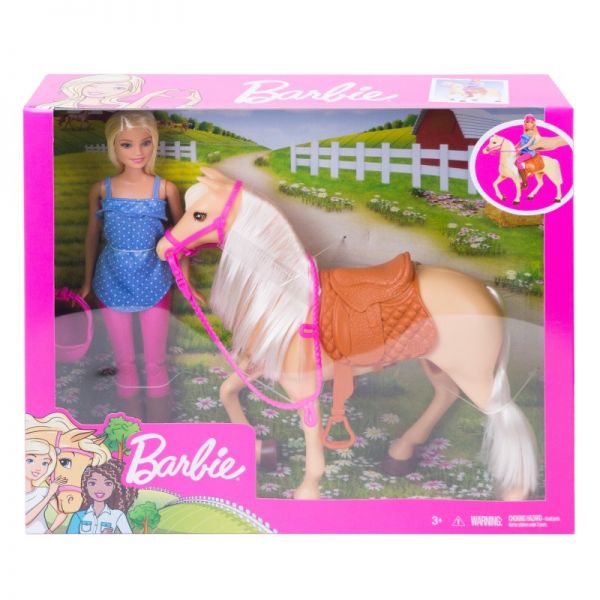 Barbie® - Pferd und Puppe