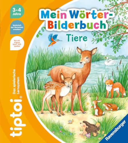 Ravensburger® tiptoi® - Mein Wörter-Bilderbuch Tiere
