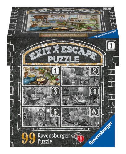 Ravensburger® Puzzle EXIT - Im Gutshaus Küche 99 Teile
