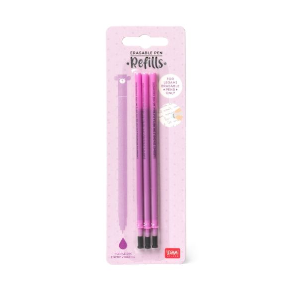 Erasable Pen Refills - Ersatzmine für löschbaren Gelstift PURPLE