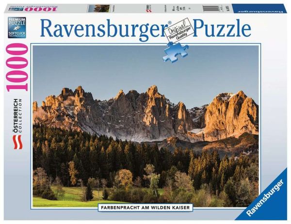 Ravensburger® Puzzle - Farbenpracht am wilden Kaiser, 1000 Teile