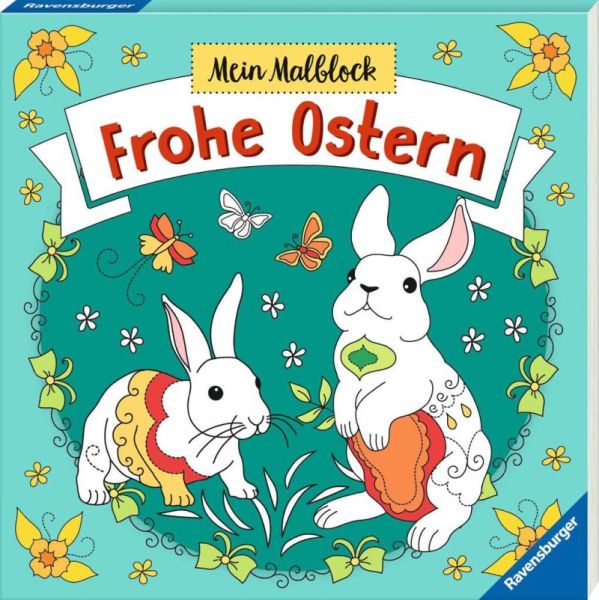 Ravensburger® Bücher - Mein Malblock Frohe Ostern