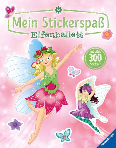 Ravensburger® Bücher - Mein Stickerspaß: Elfenballett