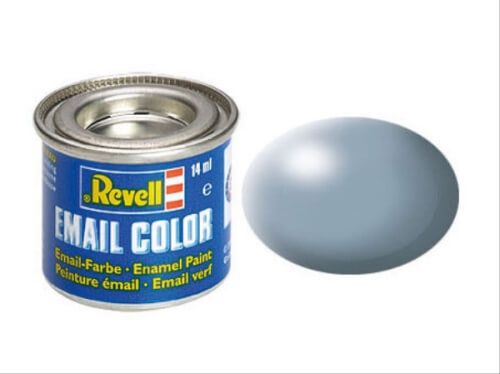 Revell Modellbau - Email Color Grau, seidenmatt 14 ml