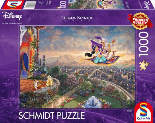 Schmidt Puzzle Disney - Aladdin, 1000 Teile