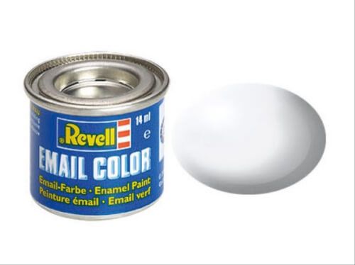 Revell Modellbau - Email Color Weiß, seidenmatt 14 ml
