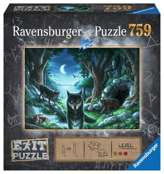 Ravensburger® Puzzle - Exit 7: Wolfsgeschichten, 759 Teile