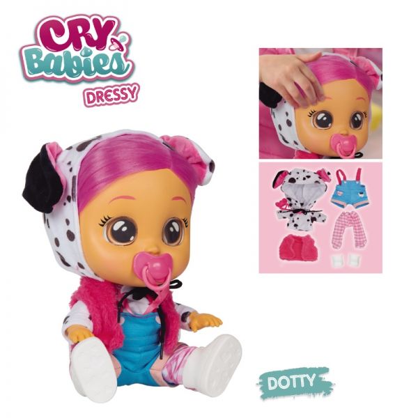 IMC Toys Cry Babies - Dressy Dotty