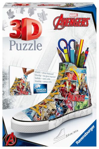 Ravensburger® 3D Puzzle - Sneaker Avengers, 108 Teile