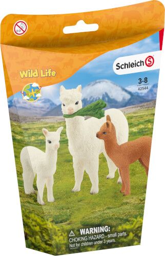 Schleich® Wild Life - Alpakafamilie