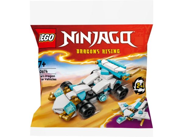 LEGO® NINJAGO® - Zanes Drachenpower-Fahrzeuge