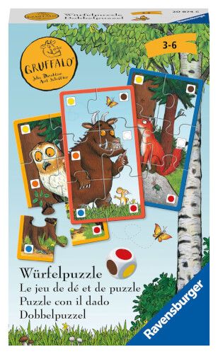 Ravensburger® Mitbringspiele - Grüffelo Würfelpuzzle