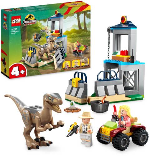 LEGO® Jurassic World™ - Flucht des Velociraptors