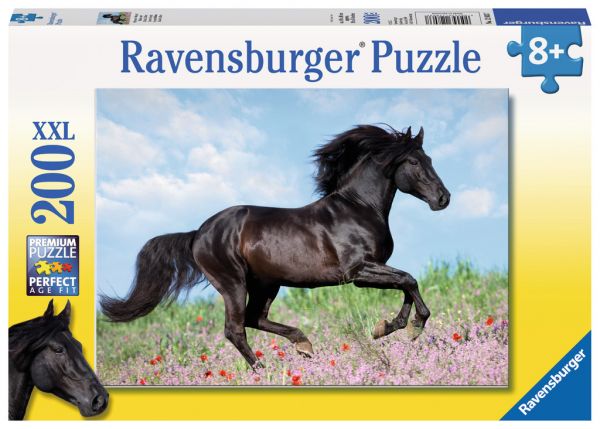 Ravensburger® Puzzle - Schwarzer Hengst, 200 Teile