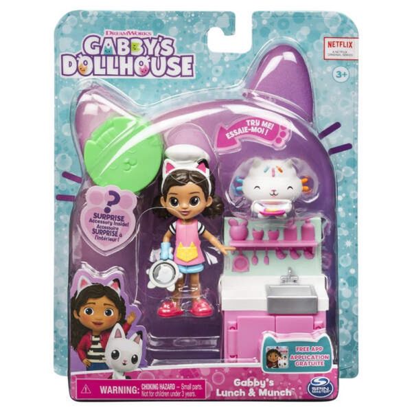 Spin Master Gabby’s Dollhouse - Cat-tivity Pack Cooking Gabby