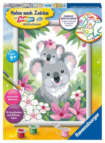 Ravensburger® Malen nach Zahlen - Süße Koalas