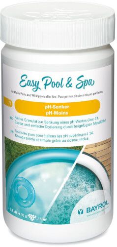 Vedes - Easy Pool & Spa pH-Senker, 1,5 kg