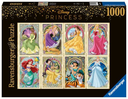Ravensburger® Puzzle Disney® - Nouveau Art Princess 1000 Teile