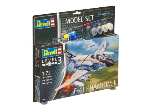 Revell Modellbau - Model Set F-4J Phantom II