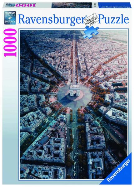 Ravensburger® Puzzle - Paris von Oben, 1000 Teile