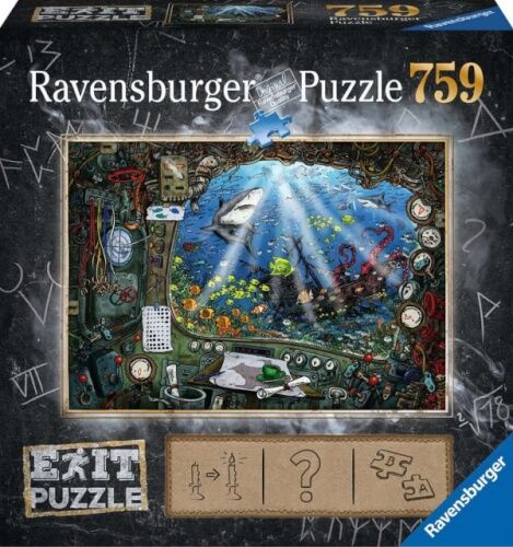 Ravensburger® Puzzle EXIT - Im U-Boot, 759 Teile