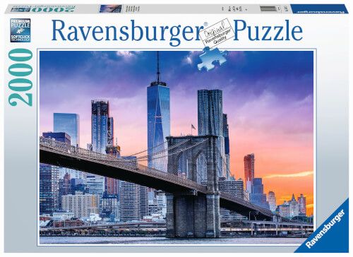 Ravensburger® Puzzle - Von Brooklyn nach Manhatten, 2000 Teile